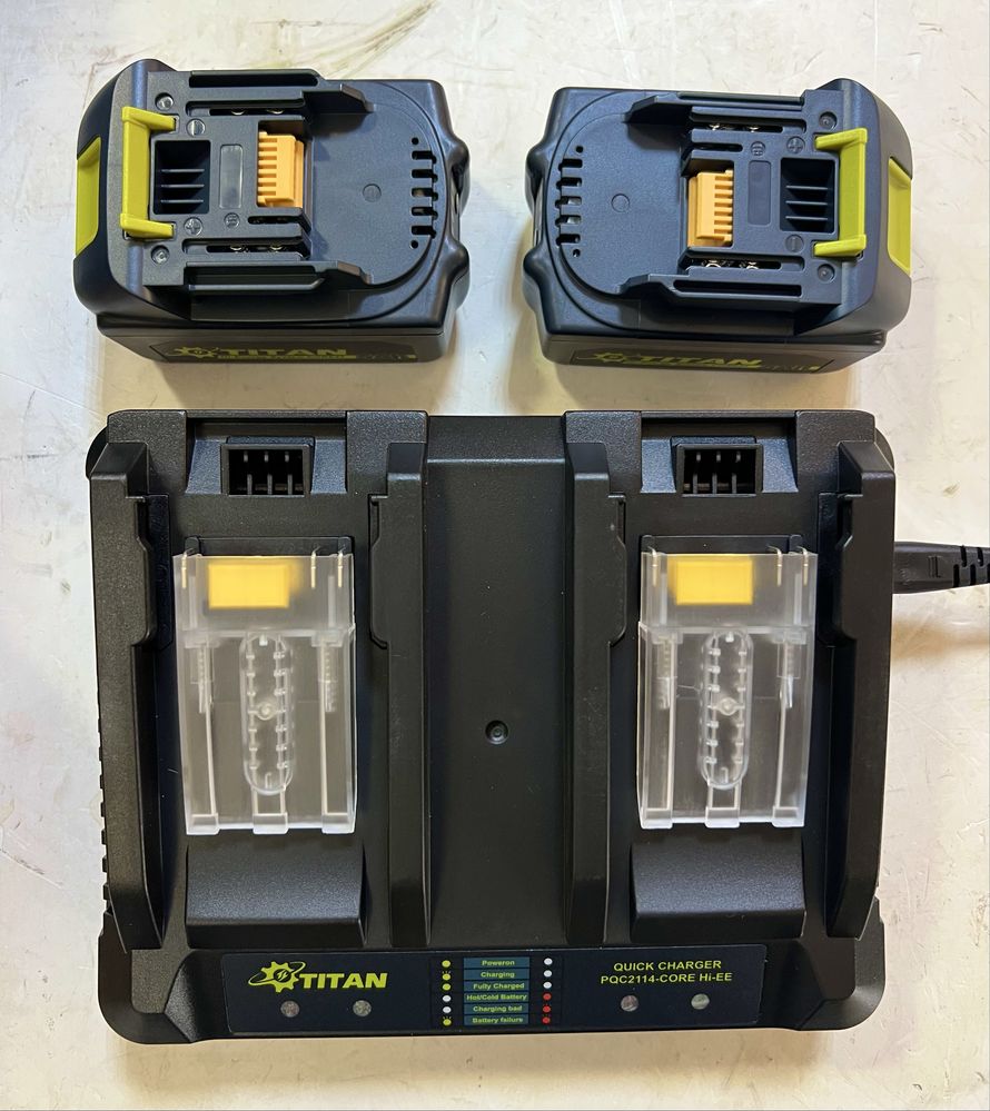 Газонокосилка аккумуляторная TITAN PLM4040B-CORE Brushless.