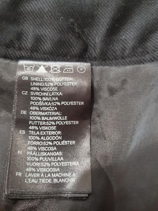 Юбка H&M в полоску и карманами