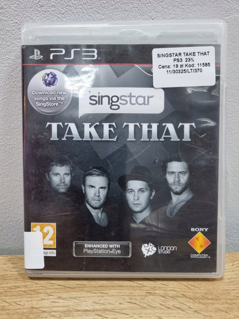 Gra Singstar Take That Playstation 3 Ps3 Używana