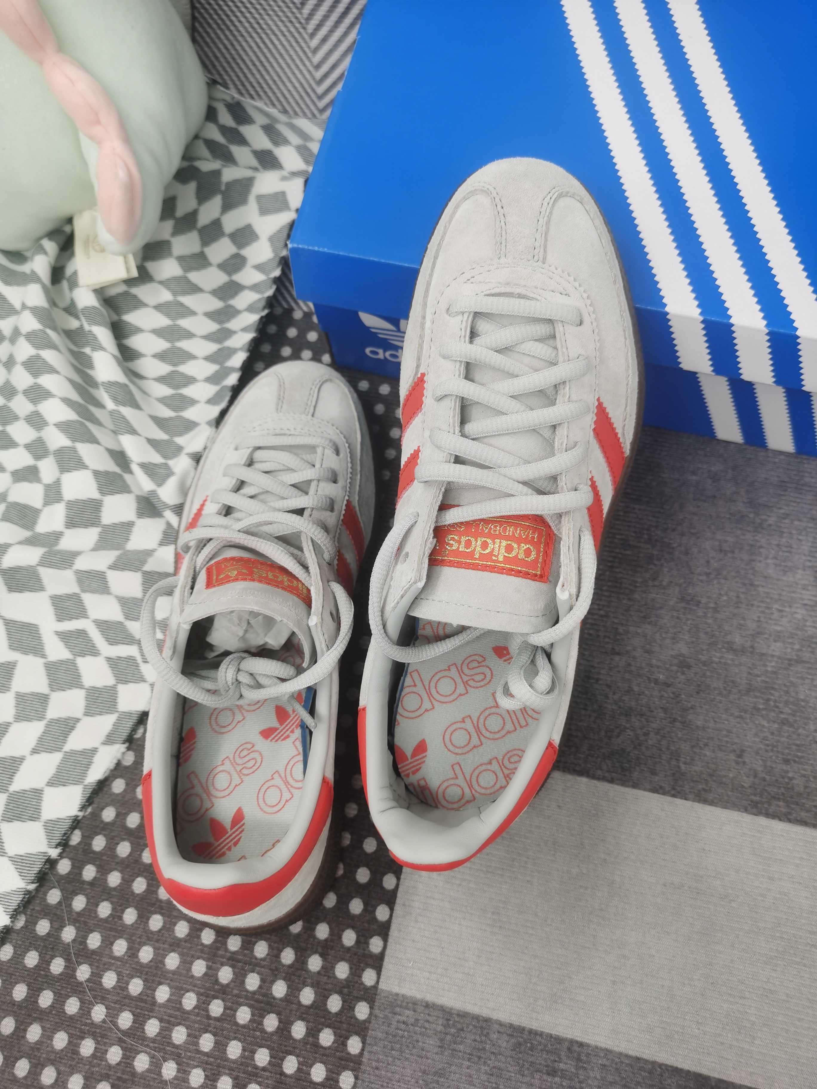 adidas handballl spezial grey/red  37