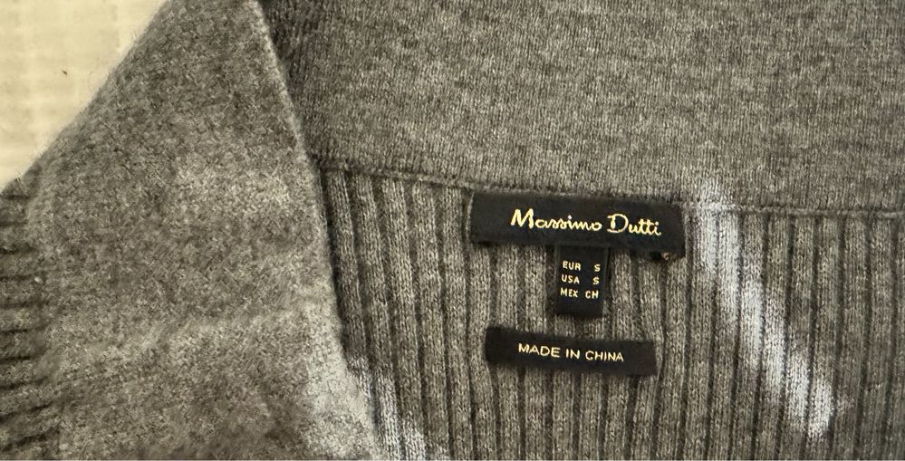 Saia de malha Massimo Dutti