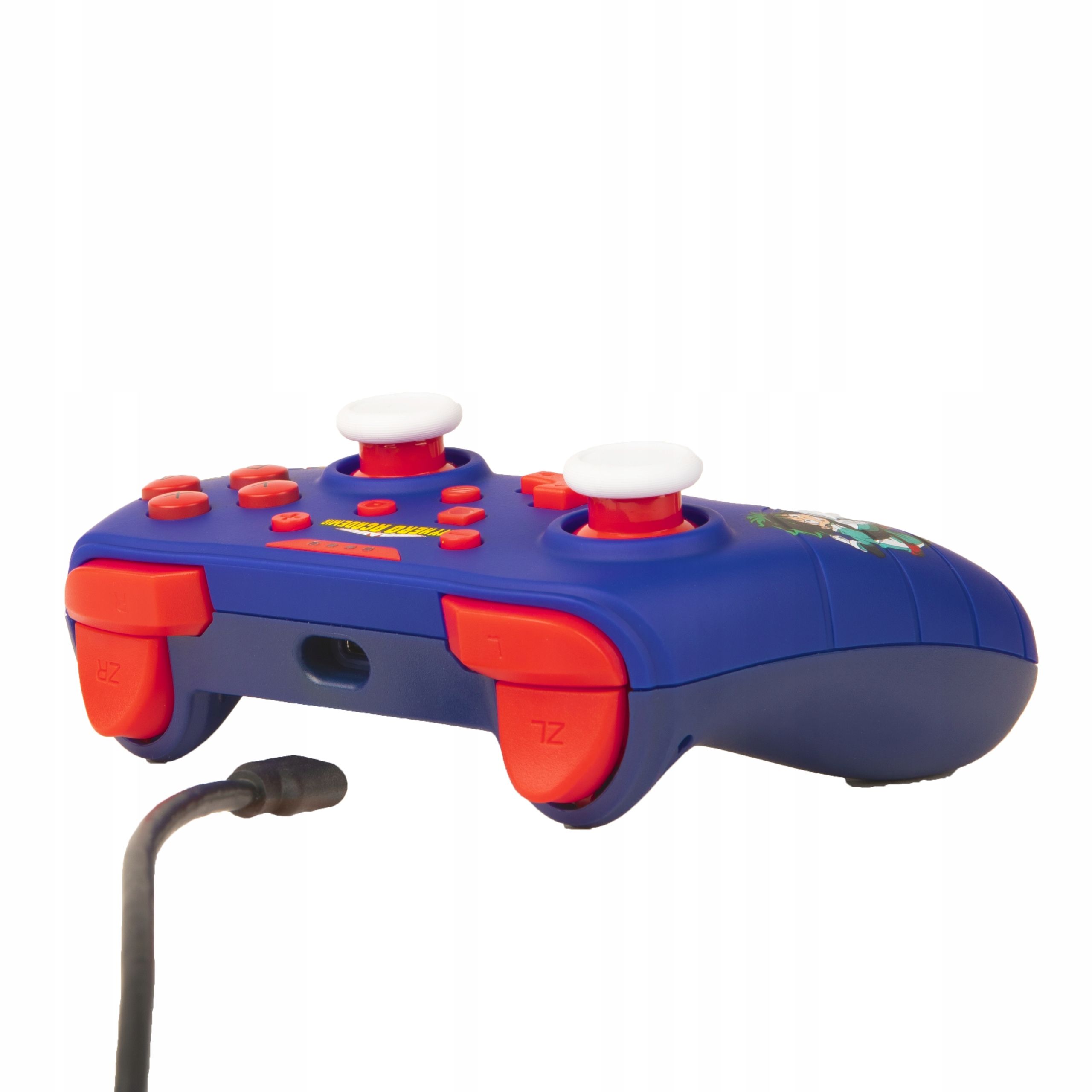My Hero Pad Przewodowy Pc Nintendo Wibracje Outlet KX-MHA-SW-PAD-BLU-O
