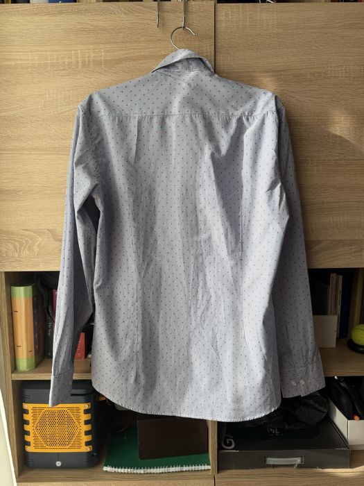 Чоловіча класична блакитна сорочка Arber