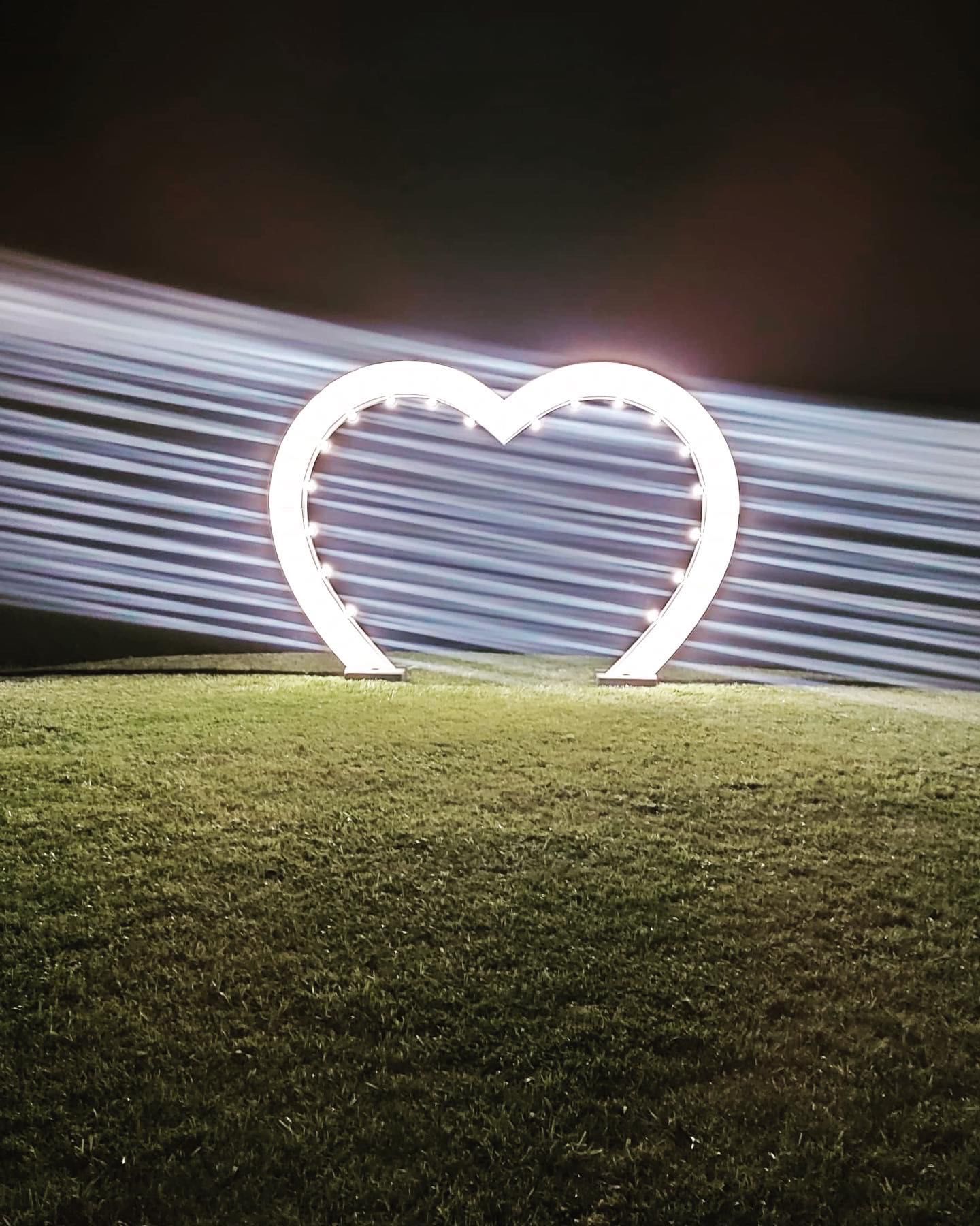 Serce LED Gigant