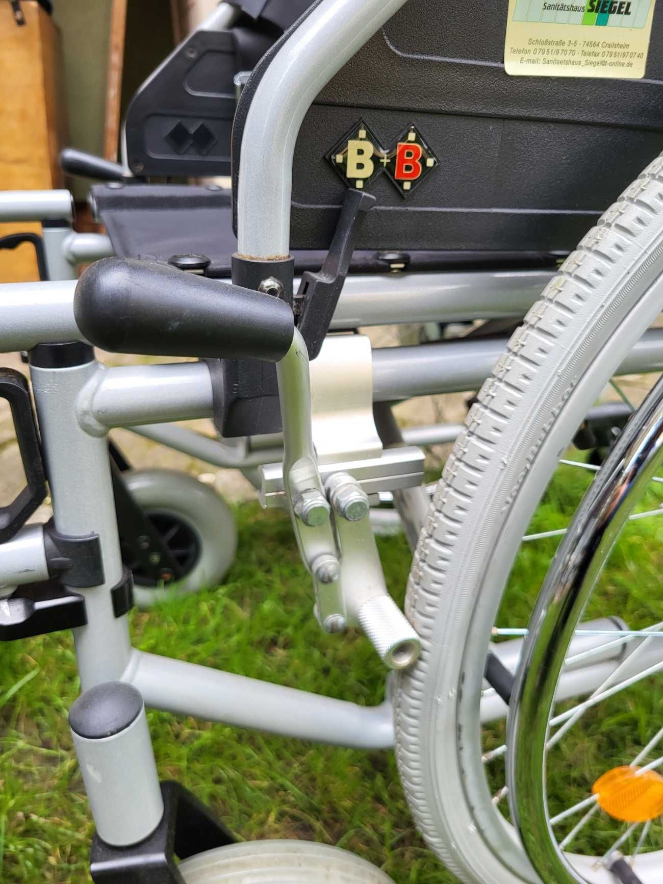 Wózek Inwalidzki Ręczny Składany