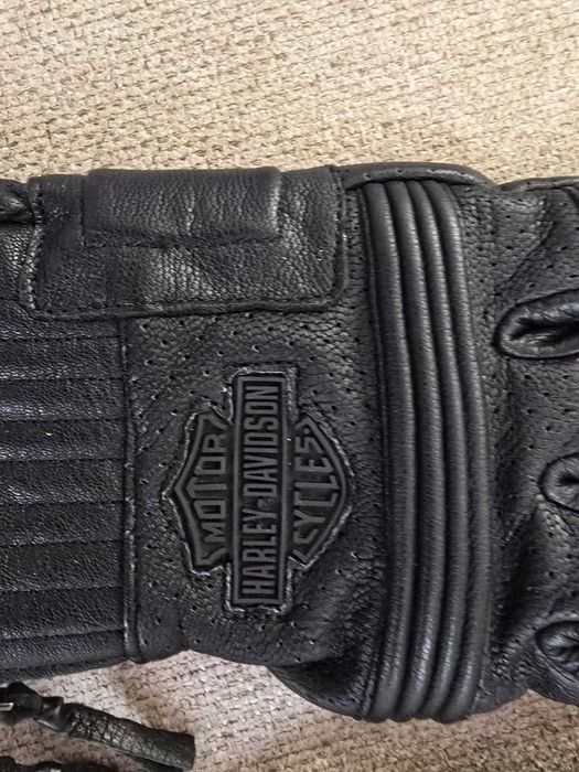 Luvas para motocicleta Harley Davidson como novas.