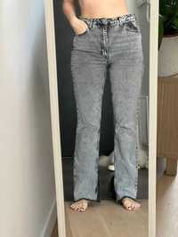 Женские джинсы серые супер стильные модные из новой коллекции zara