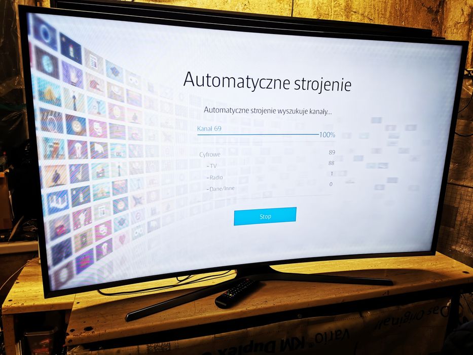 55" Samsung Zakrzywiony 100hz Smart TV wifi netflix youtube telewizor
