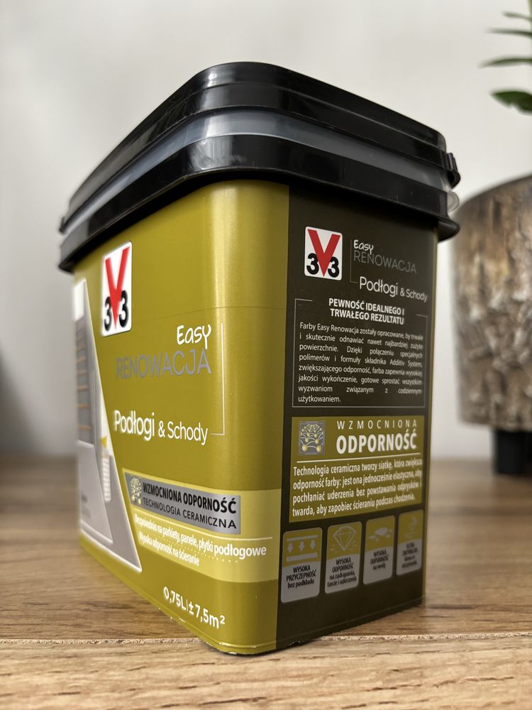 Farba V33 do podlog i schodow taupe