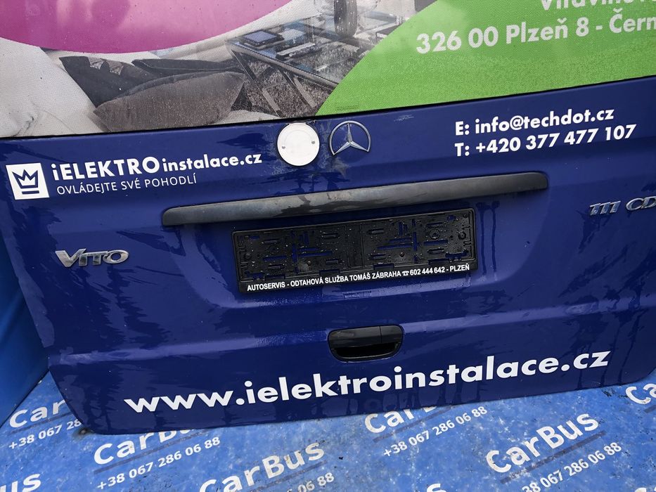 Кришка багажника Вито 639 двері багажник Mercedes Vito W639 Вито