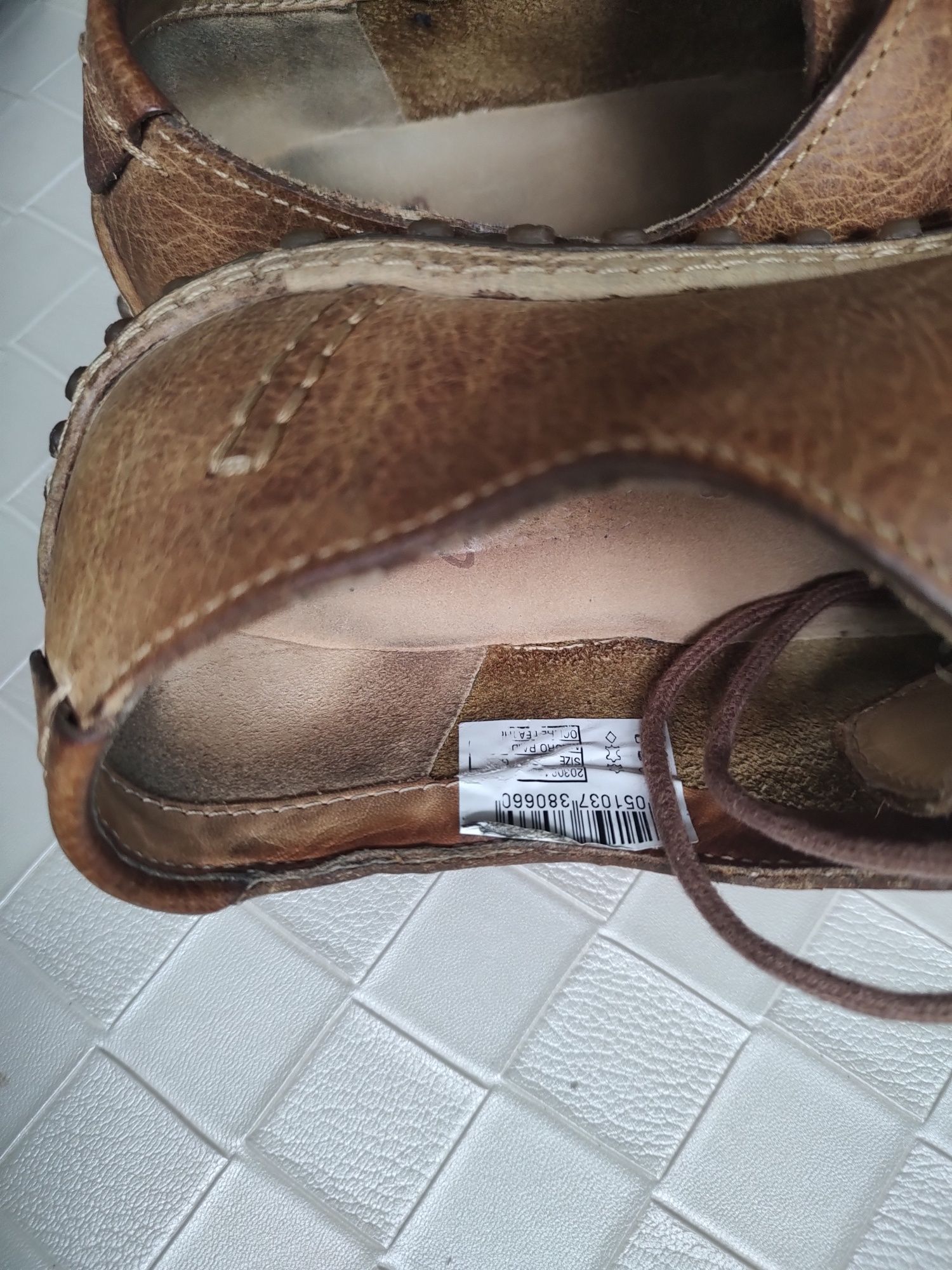 Clarks 41 р.коричневые
