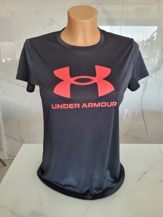 Czarny T-shirt Under Armour, S