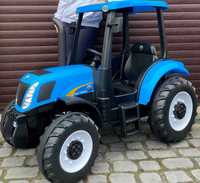 Traktor A011 Niebieski New Holland na Akumulator