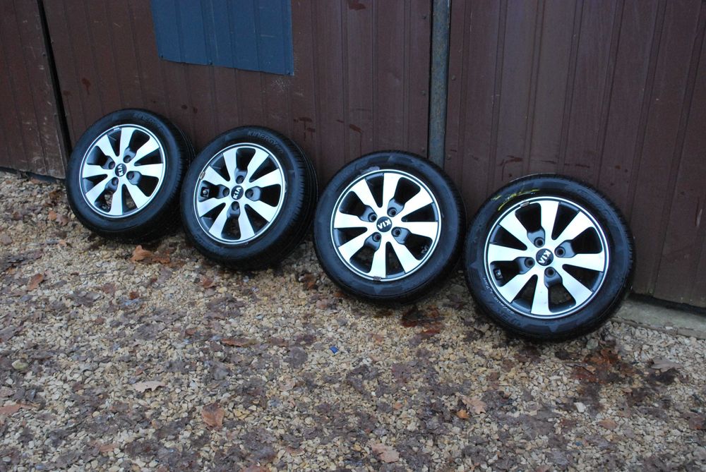Koła 165/60 R14 4x100 Alufelgi + opony letnie Kia Picanto