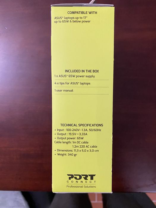 Carregador universal Asus 65w