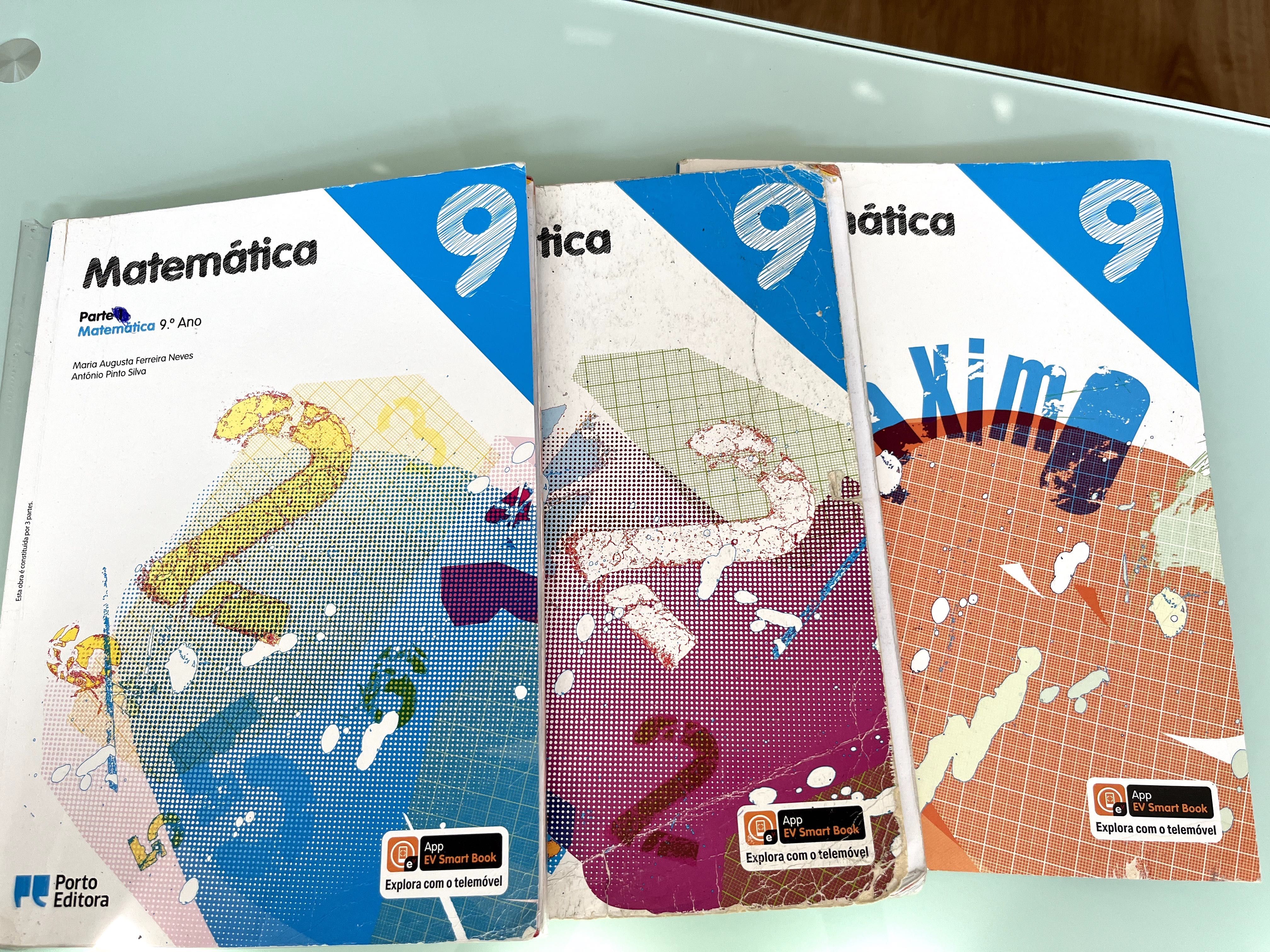 Manual Matemática 9 - 3 volumes