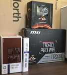 AMD Ryzen Threadripper 3970X + Chłodzenie+ Płyta+ Ram
