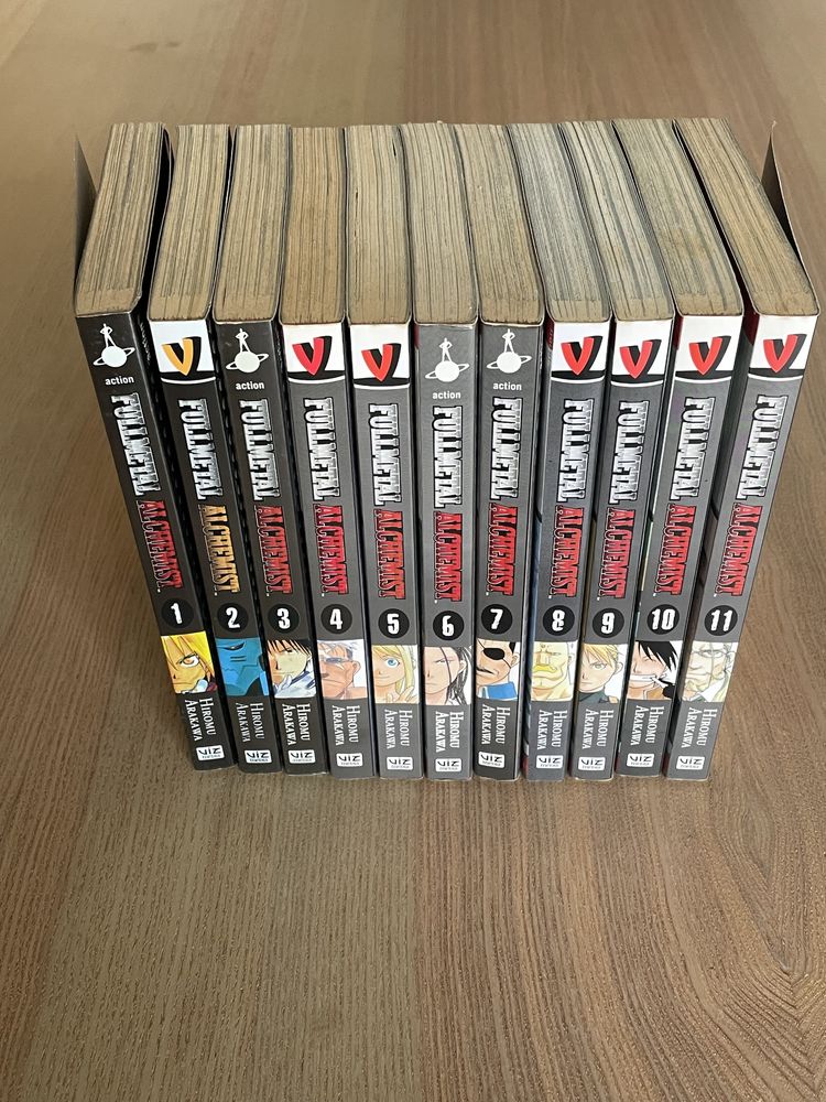 Manga Fullmetal Alchemist 1-11