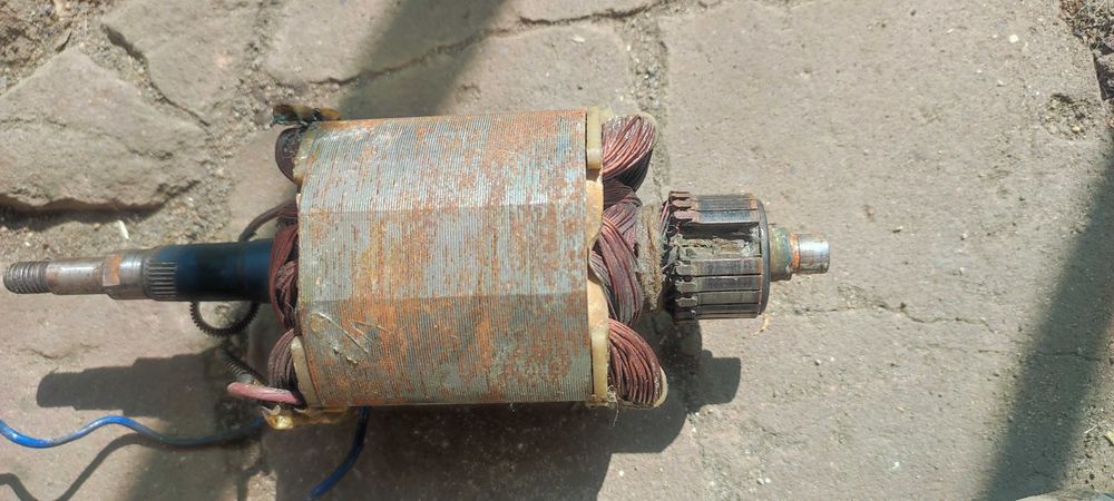 Корпус болгарки с редуктором и статор forte ЕG 16-180