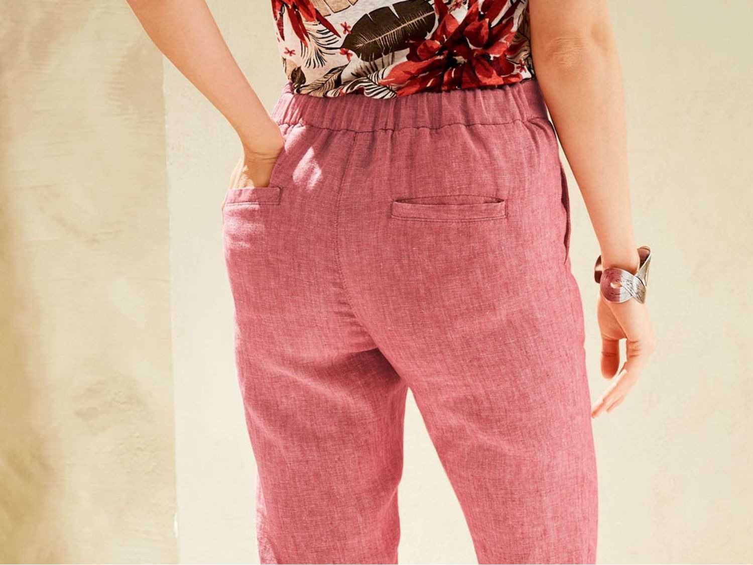Женские льняные брюки штаны Esmara Германия