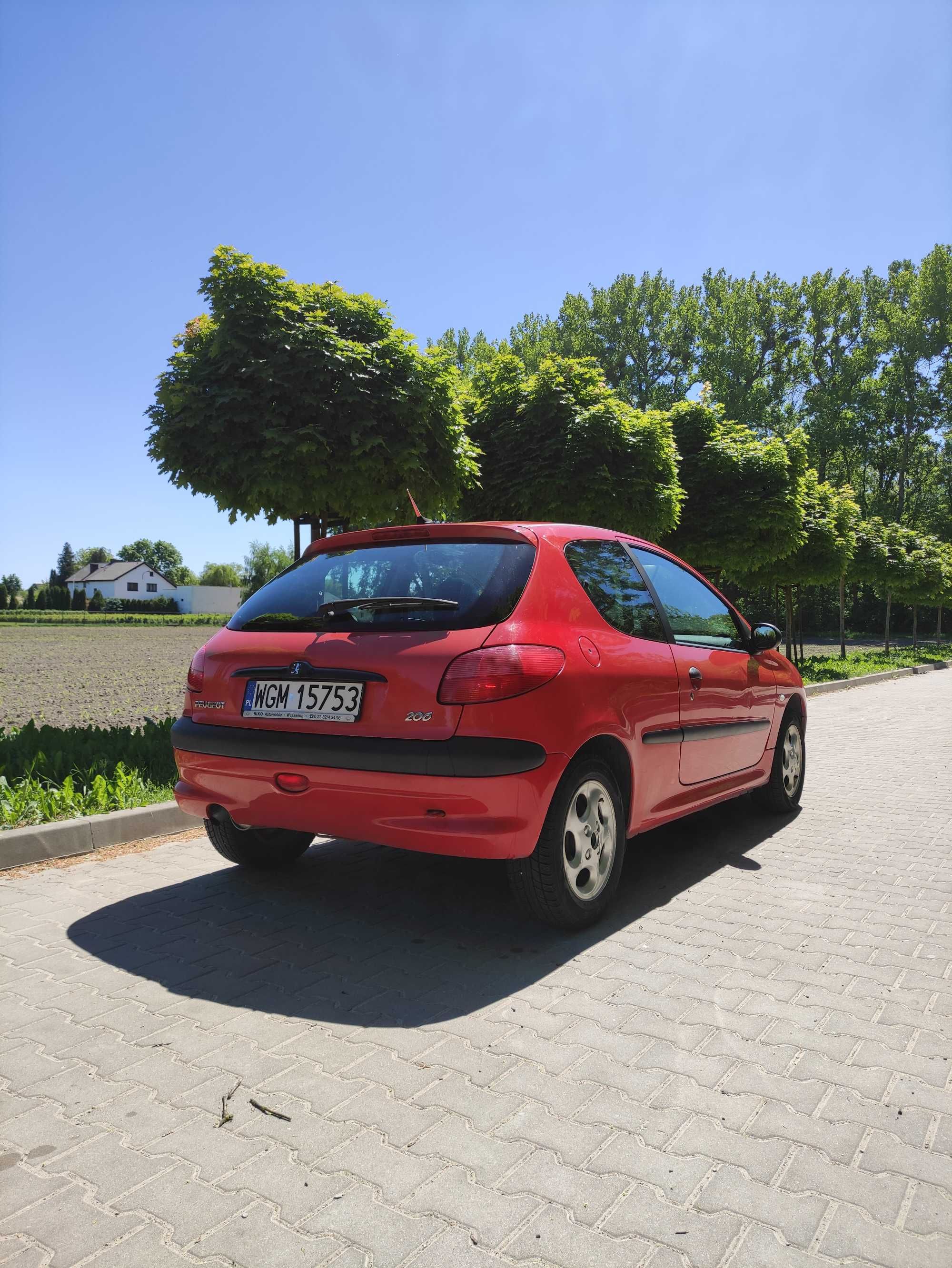 Peugeot 206 Rok produkcji 2000