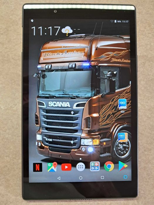 GPS навігатор для вантажівки Lenovo 8". Карти 2025р! TIR /ADR