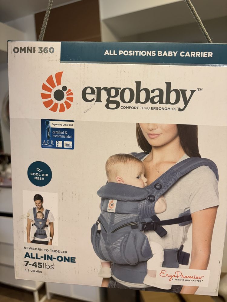 Nosidło Ergobaby dla noworodków
