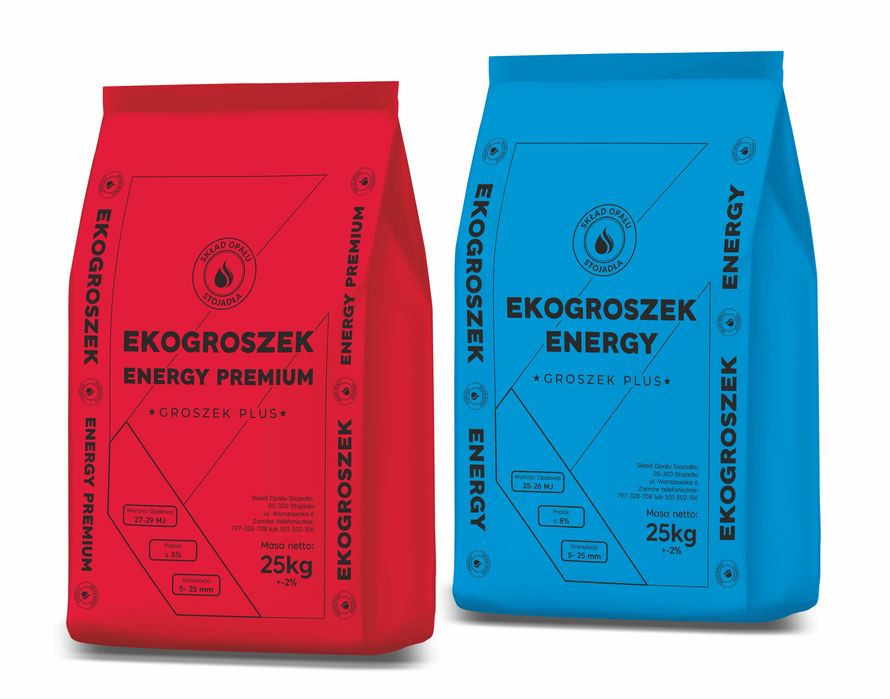 Ekogroszek Energy Groszek Plus Skład Opału Stojadła PROMOCJA