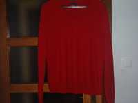 NOWY sweter czerwień XL B-STOK nr4