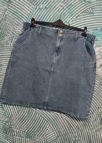 Świetna jeansowa spódnica rozmiar 50