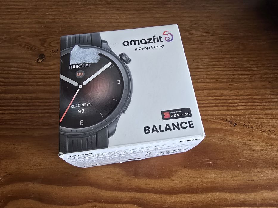Amazfit Balance, com garantia.