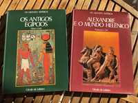 2 livros dos Grandes Impérios