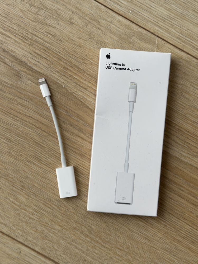 Apple Lightning to USB Camera Adapter – oryginał, bardzo dobry stan