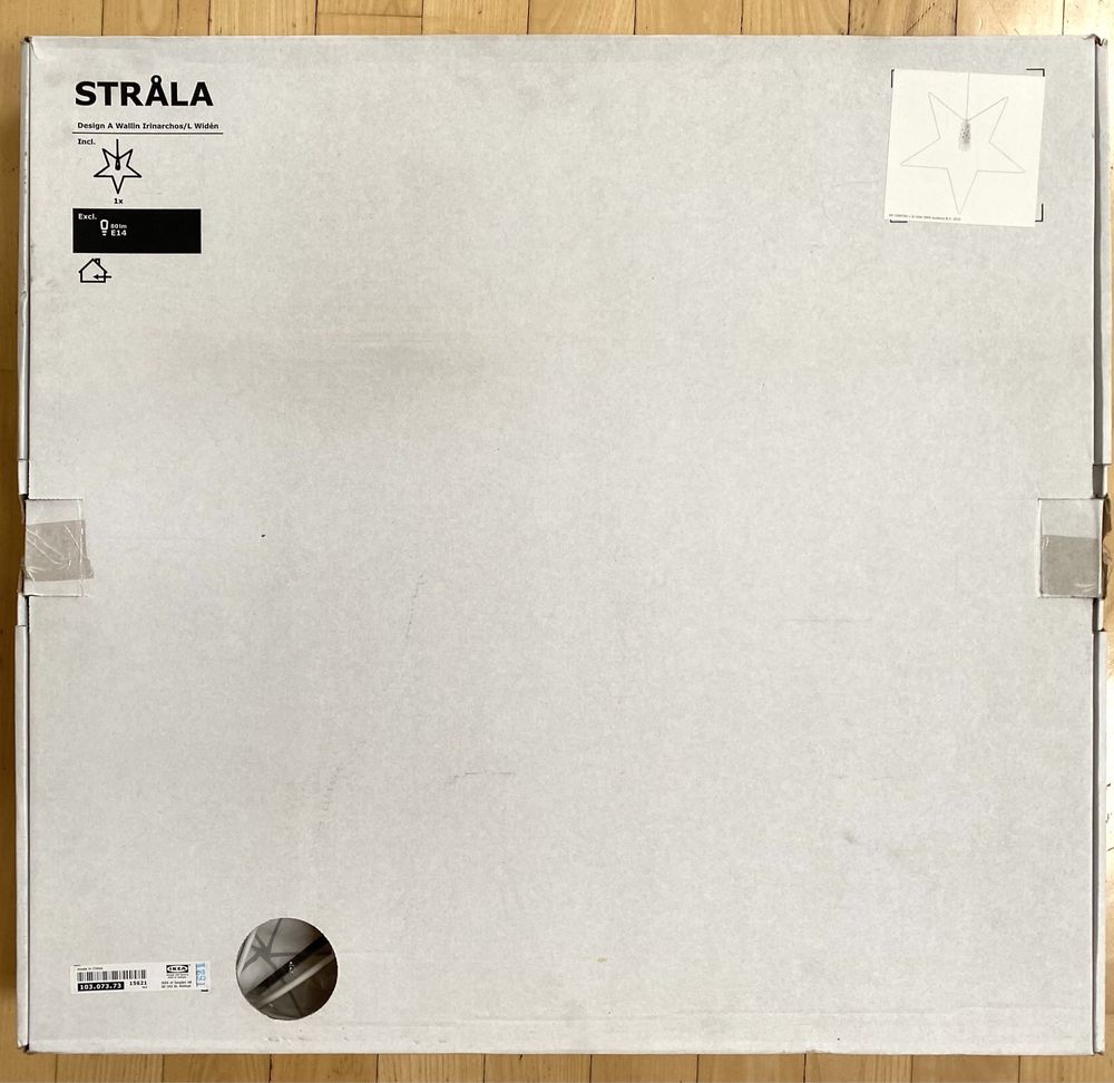 KOMPLET! Dwie Lampy Sträla IKEA NOWE!