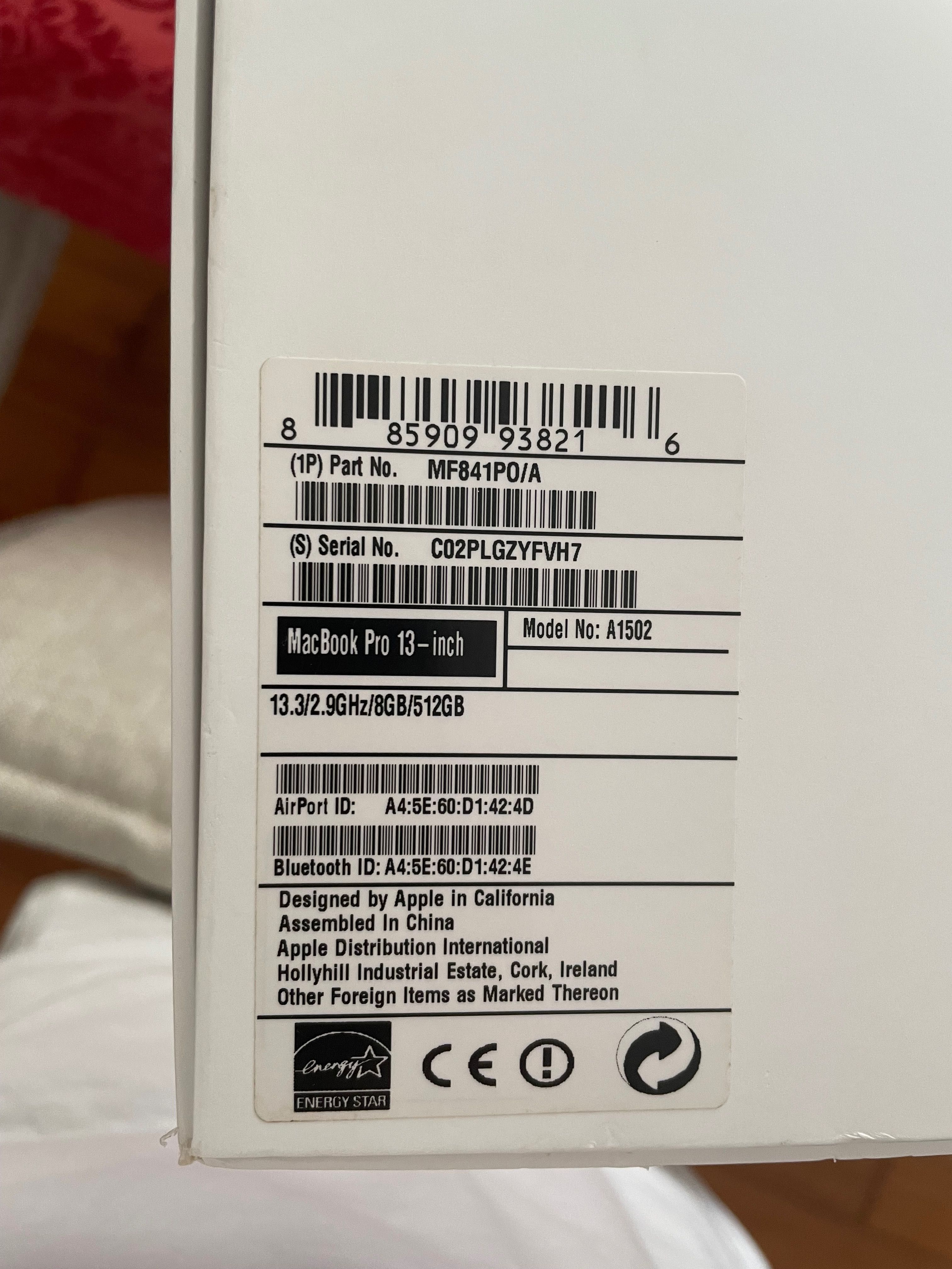 MacBook Pro 13 (peças)