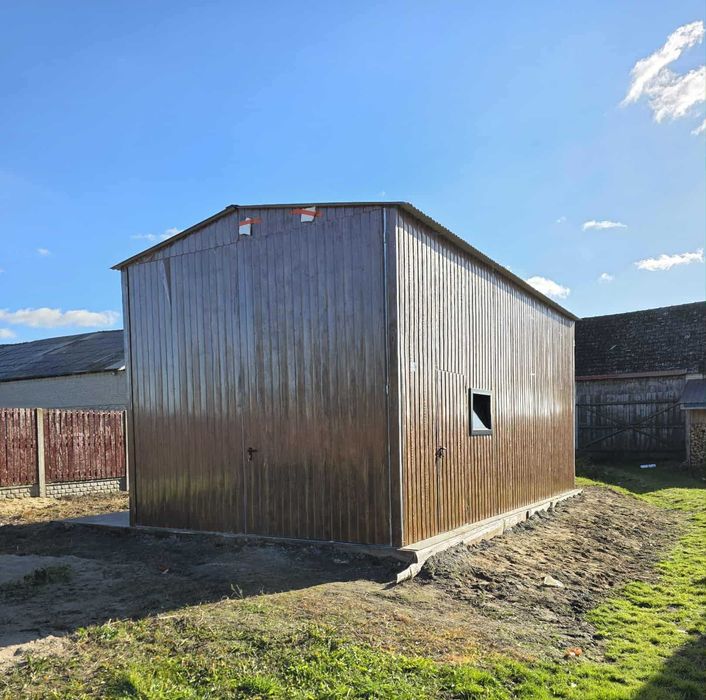 Garaż Blaszany Garaze 6x5 6x7 4x6 4x5 3x5 wyprzedaz!