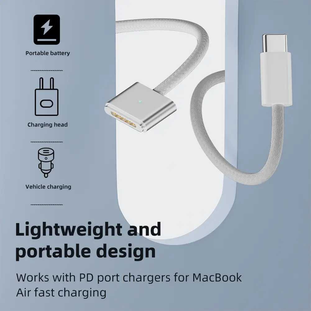 Кабель USB Type C - MagSafe 3 для MacBook шнур макбука