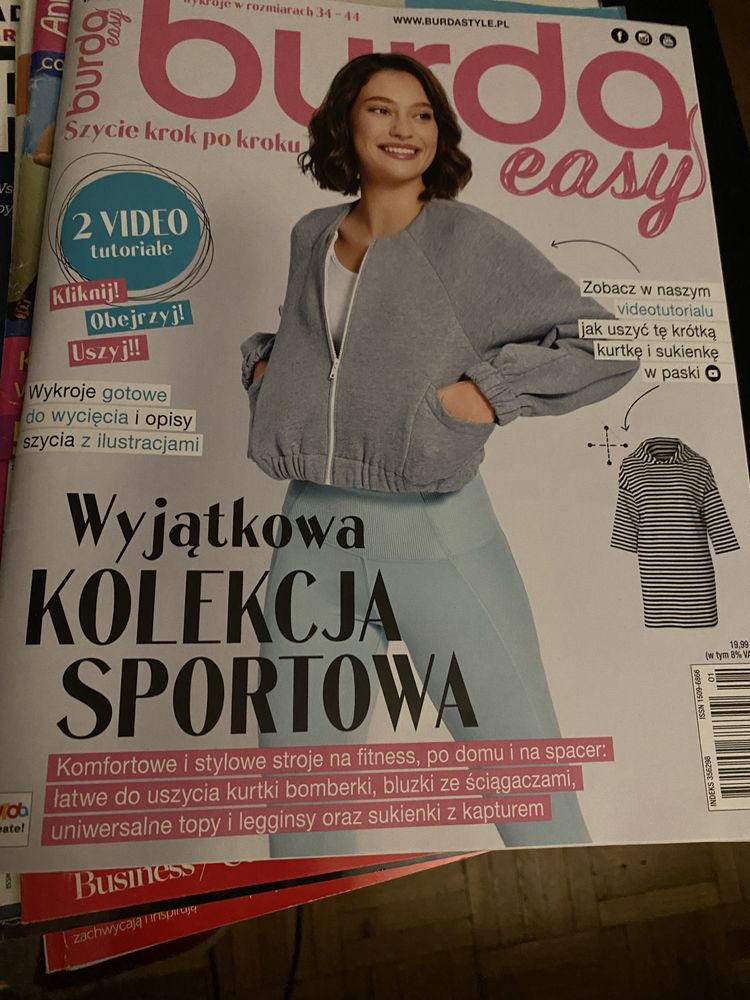 Burda, szycie jest latwe, burda dla dzieci