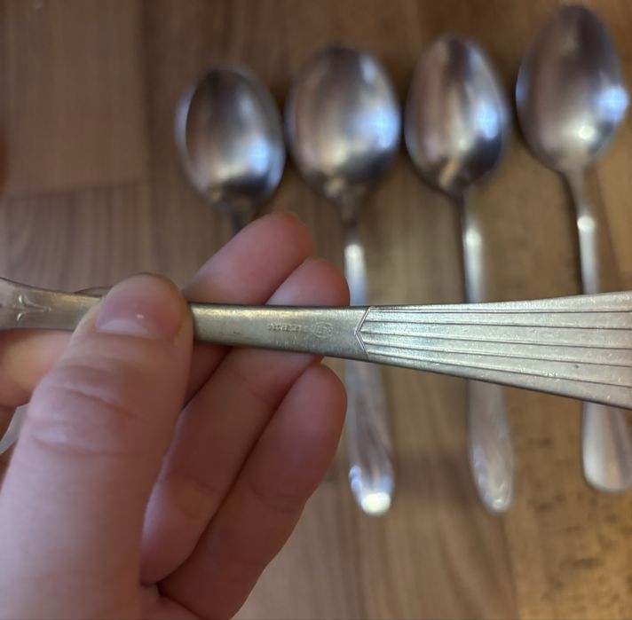 Ложки радянські різні