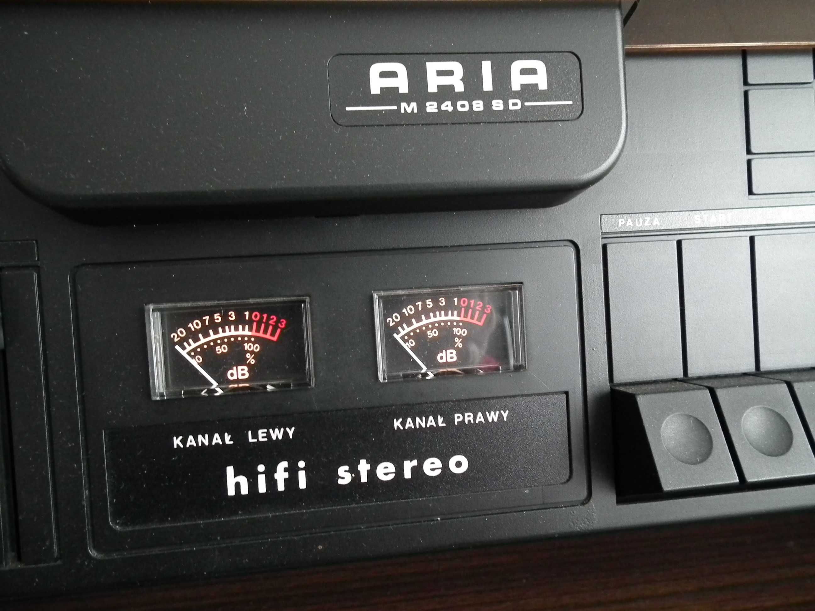 Amplituner Merkury Hi Fi  Magnetofon Aria  M2408 SD Hi Fi
