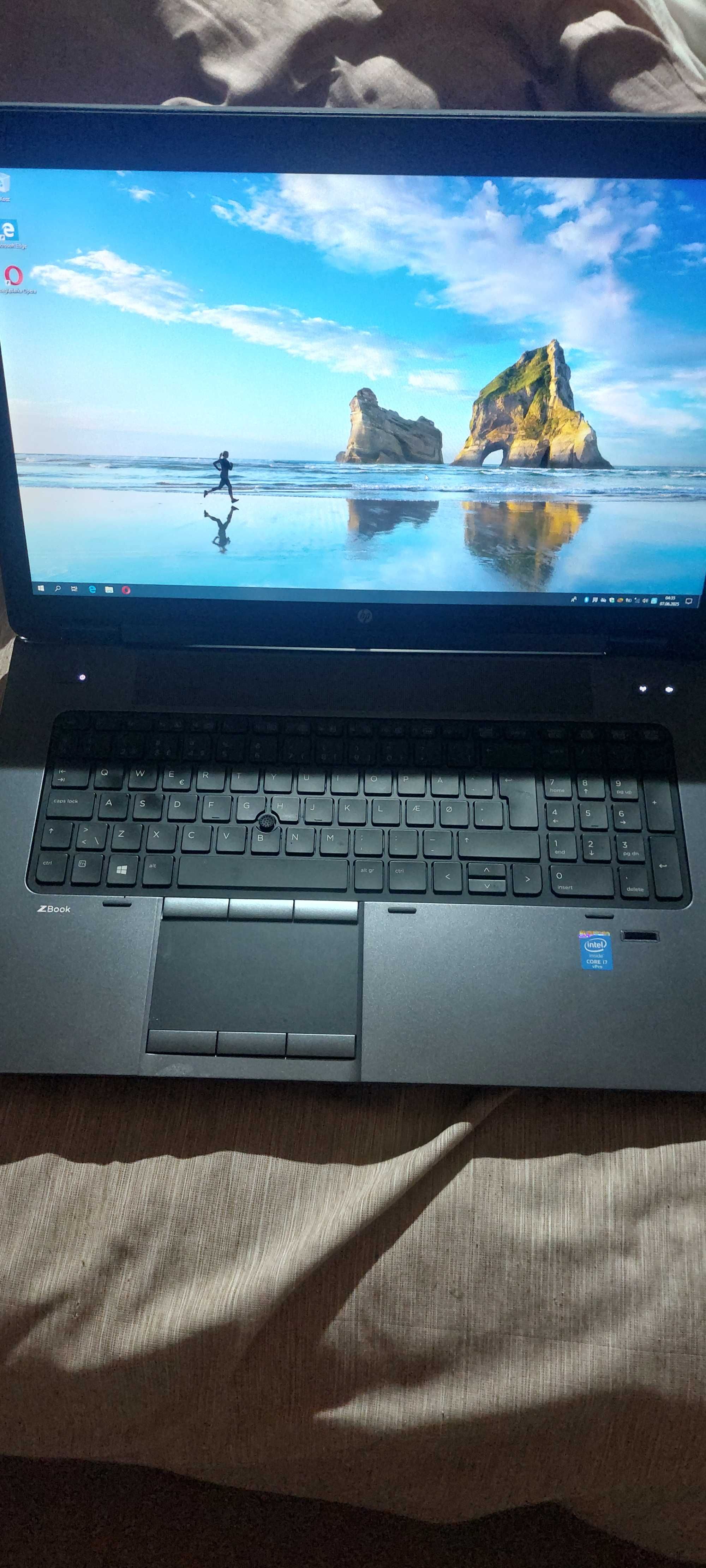 laptop HP 17G2 intern core7 4710 QM