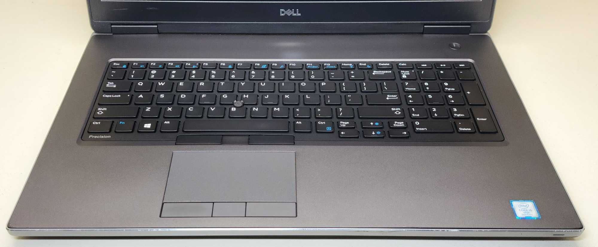 Крутий ноутбук Dell Precision 7740 i5-9400H/32gb/512g/17.3 FHD IPS/WIN