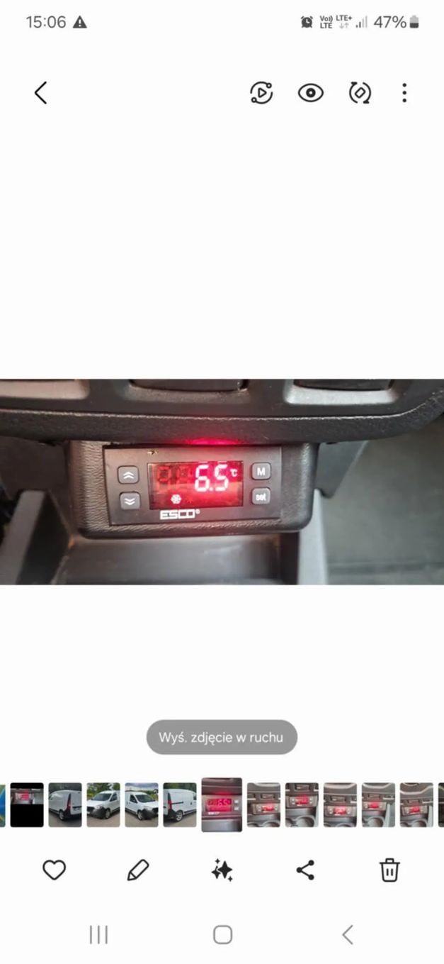 Dacia Dokker  Salon PL. 1.6 B+G, chłodnia/izoterma, CENA BRUTTO F-RA VAT 23%
