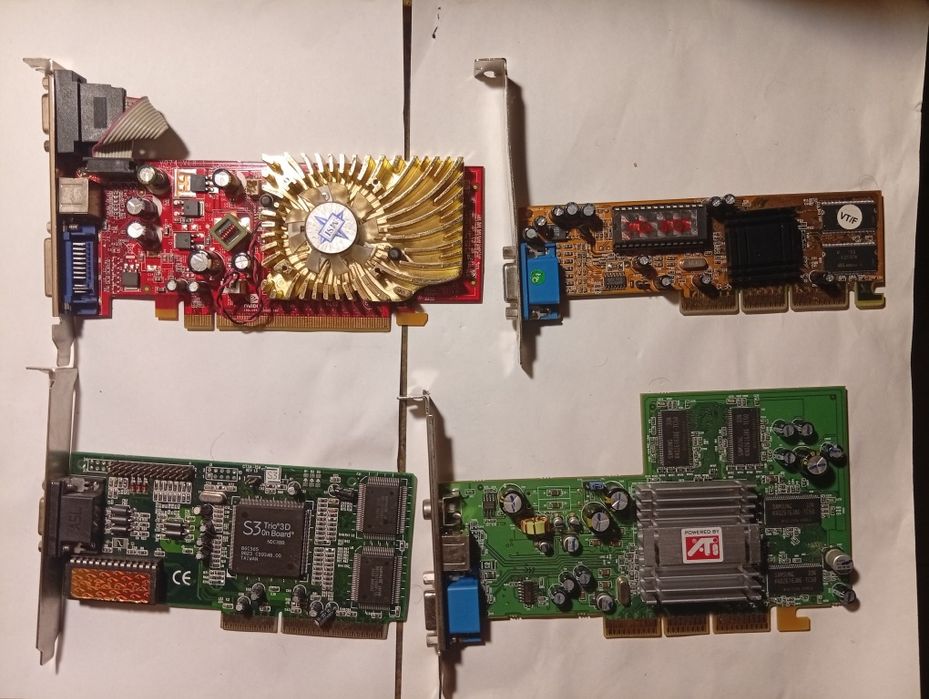 Видео/аудиокарты к компьютеру ( раритетные)