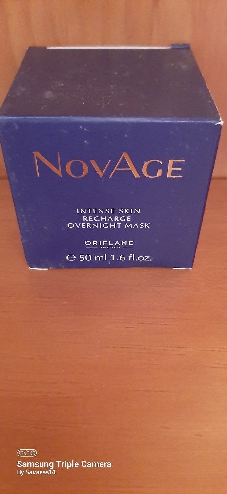 Máscara de Noite Intense Skin Recharge NovAge