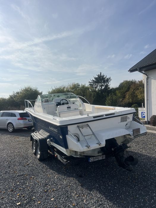 Sprzedam łódź Karnic 7m 1.7 mercuiser mozliwa zamiana