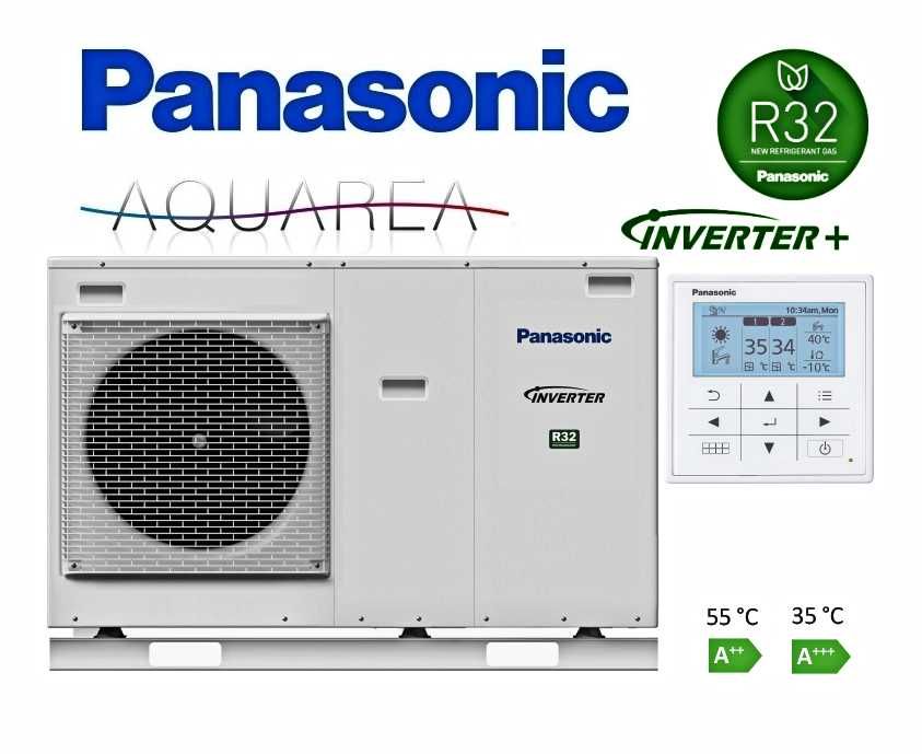 Pompa Ciepła Panasonic Monoblok HP WH-MDC07J3E5 7kW 1 Faza