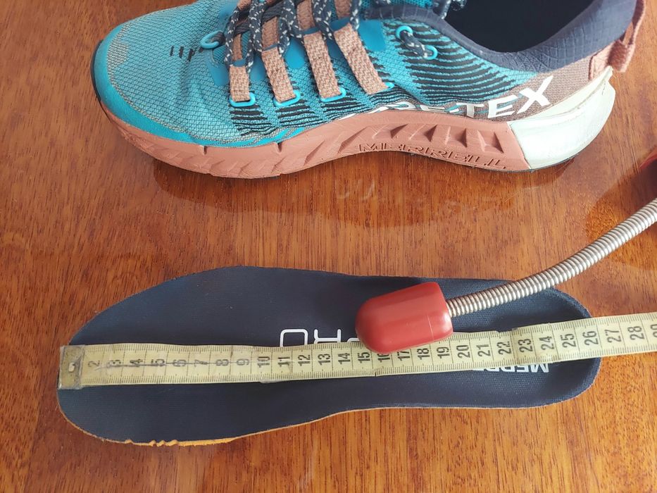 Кроссовки трекінгові бігові MERRELL AGILITY PEAK 4 Gore-Tex vibram ори