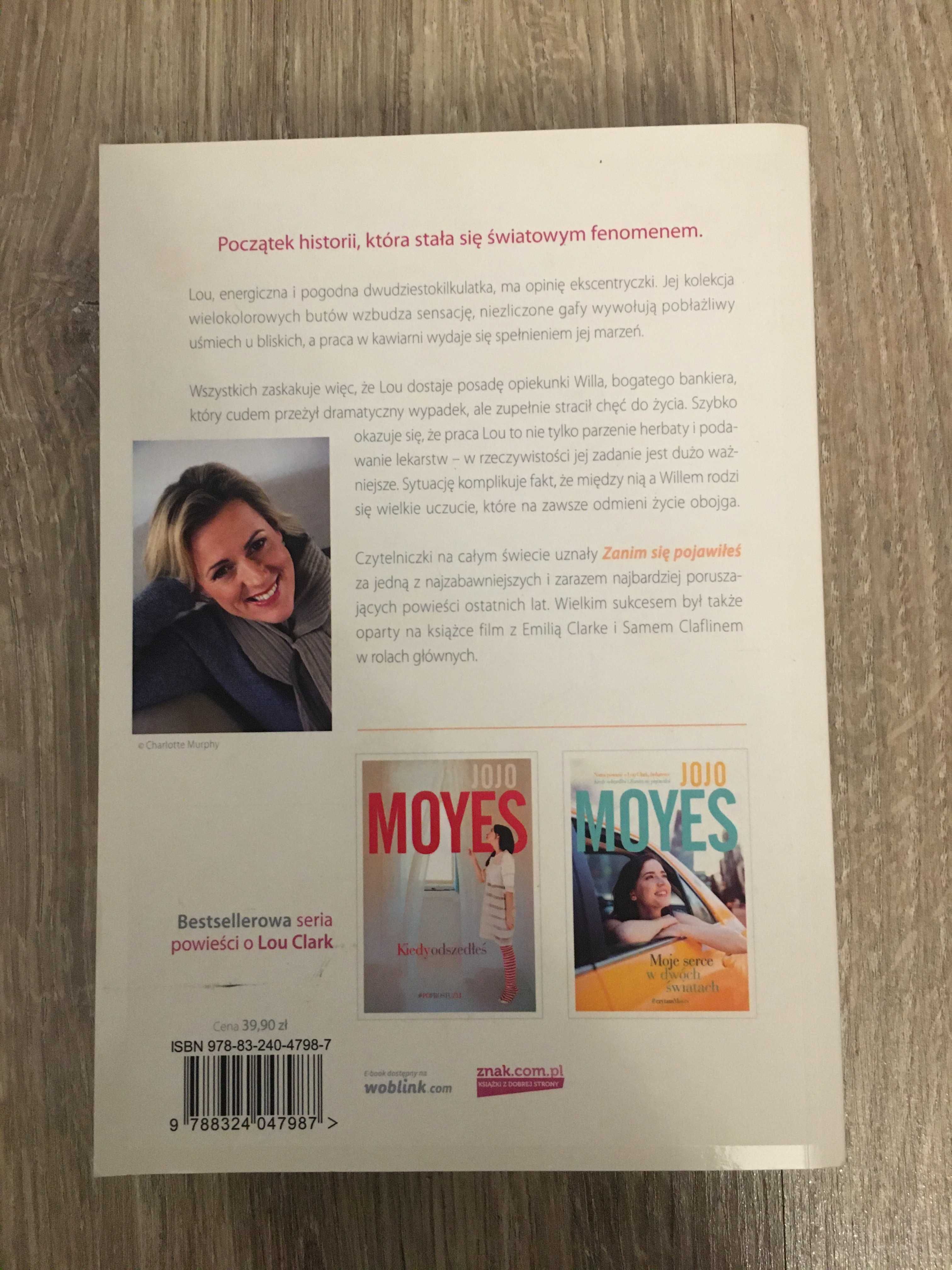 "Zanim się pojawiłeś" Jojo Moyes