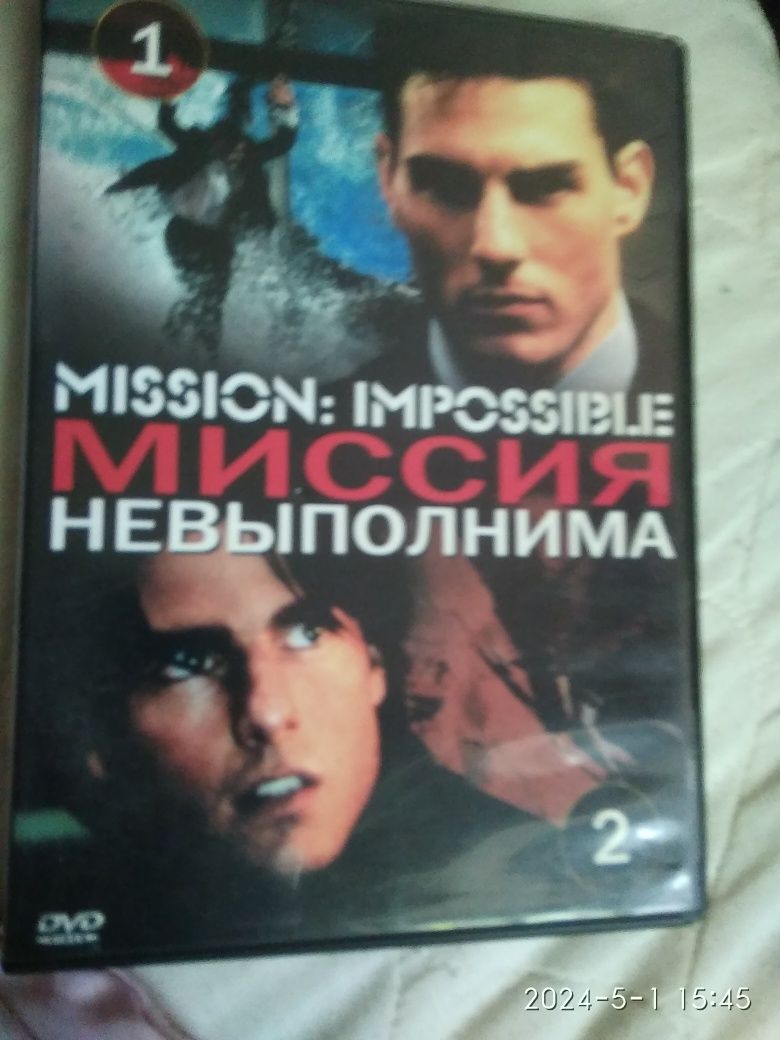 Продам DVD диски фильмы 2 в 1